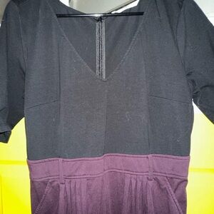 Eshakti Jumper, purple and black